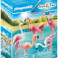 Playmobil Family Fun, Large Zoo - Flamingo