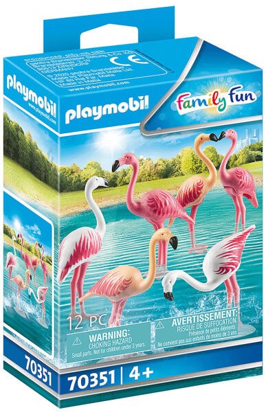 Playmobil Family Fun, Large Zoo - Flamingo