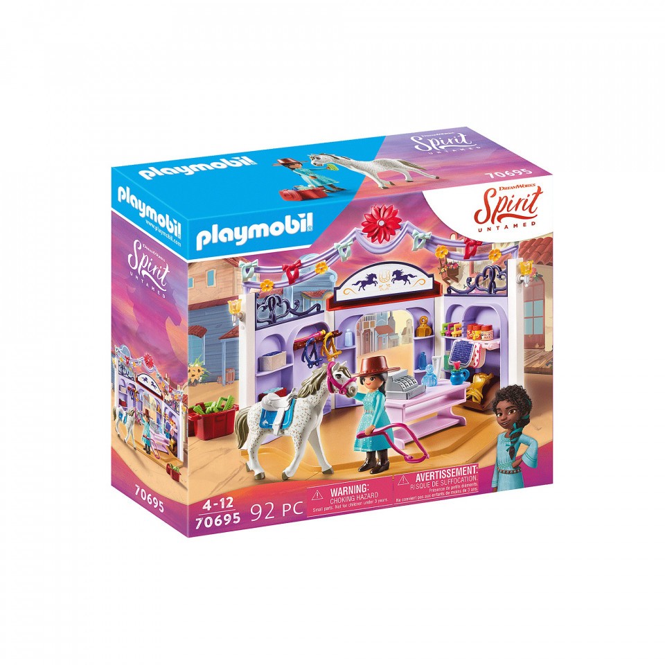 Set Playmobil Magazin de Accesorii Cai in Miradero