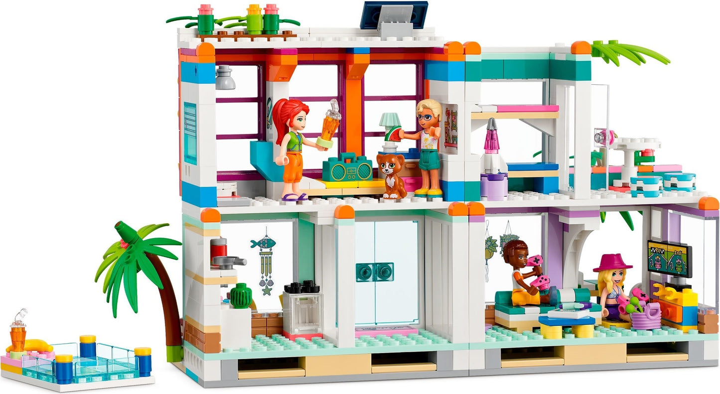 LEGO® Friends - Casa de vacanta de pe plaja 41709, 686 piese