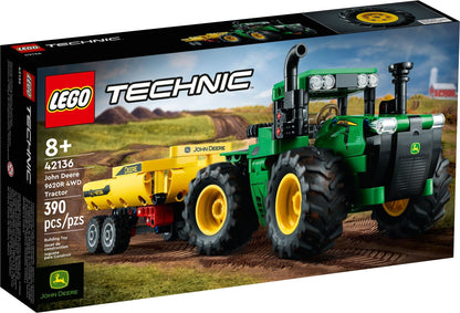 LEGO® Technic - John Deere 9620R 4WD Tractor 42136, 390 piese