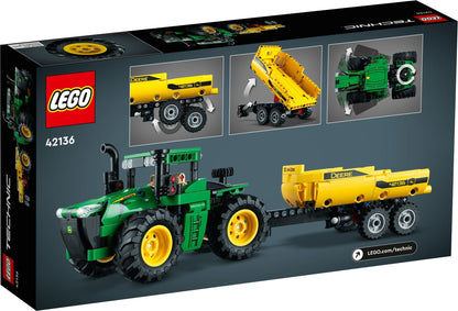 LEGO® Technic - John Deere 9620R 4WD Tractor 42136, 390 piese