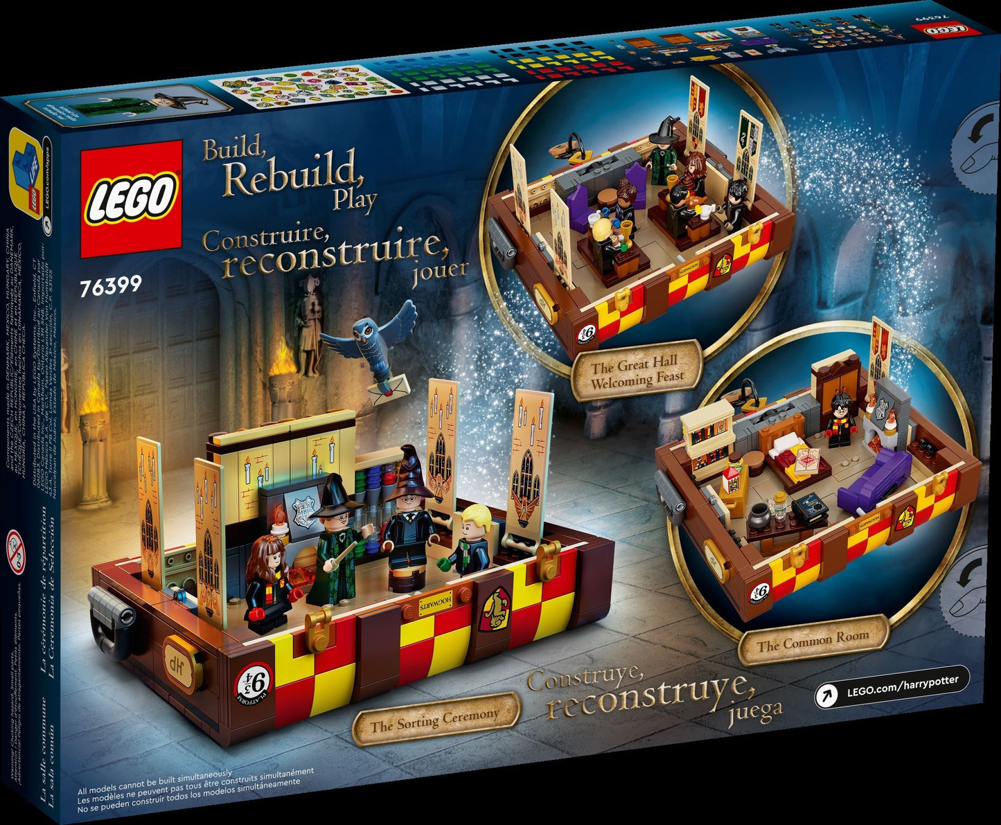 LEGO® Harry Potter™ - Cufar magic Hogwarts™ 76399, 603 piese