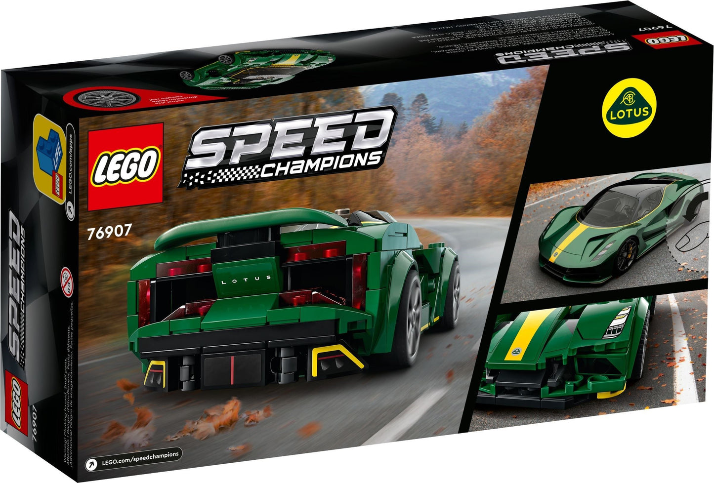 LEGO® Speed Champions - Lotus Evija 76907, 247 piese