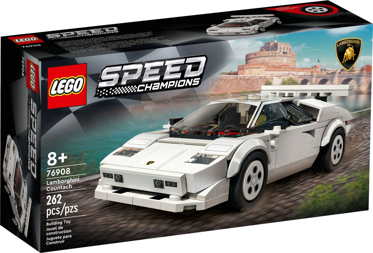 LEGO® Speed Champions - Lamborghini Countach 76908, 262 piese