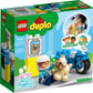 LEGO® DUPLO® - Motocicleta de politie pentru salvare 10967, 5 piese