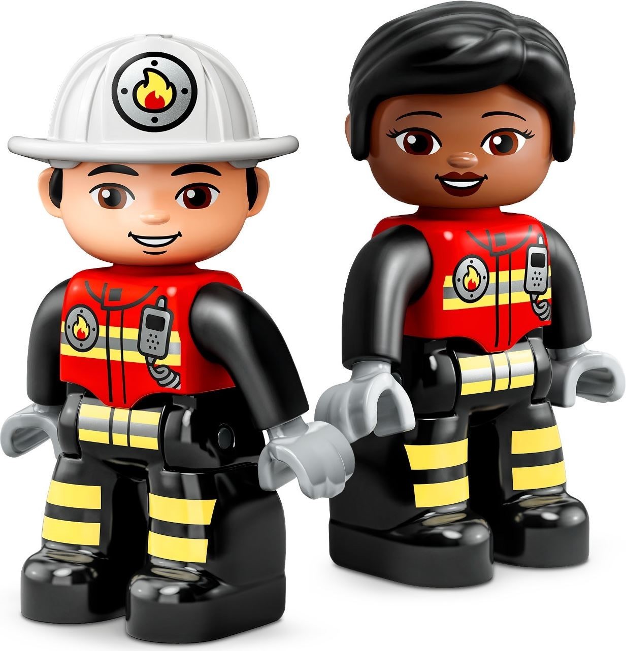 LEGO® DUPLO® - Remiza de pompieri si elicopter pentru salvare 10970, 117 piese