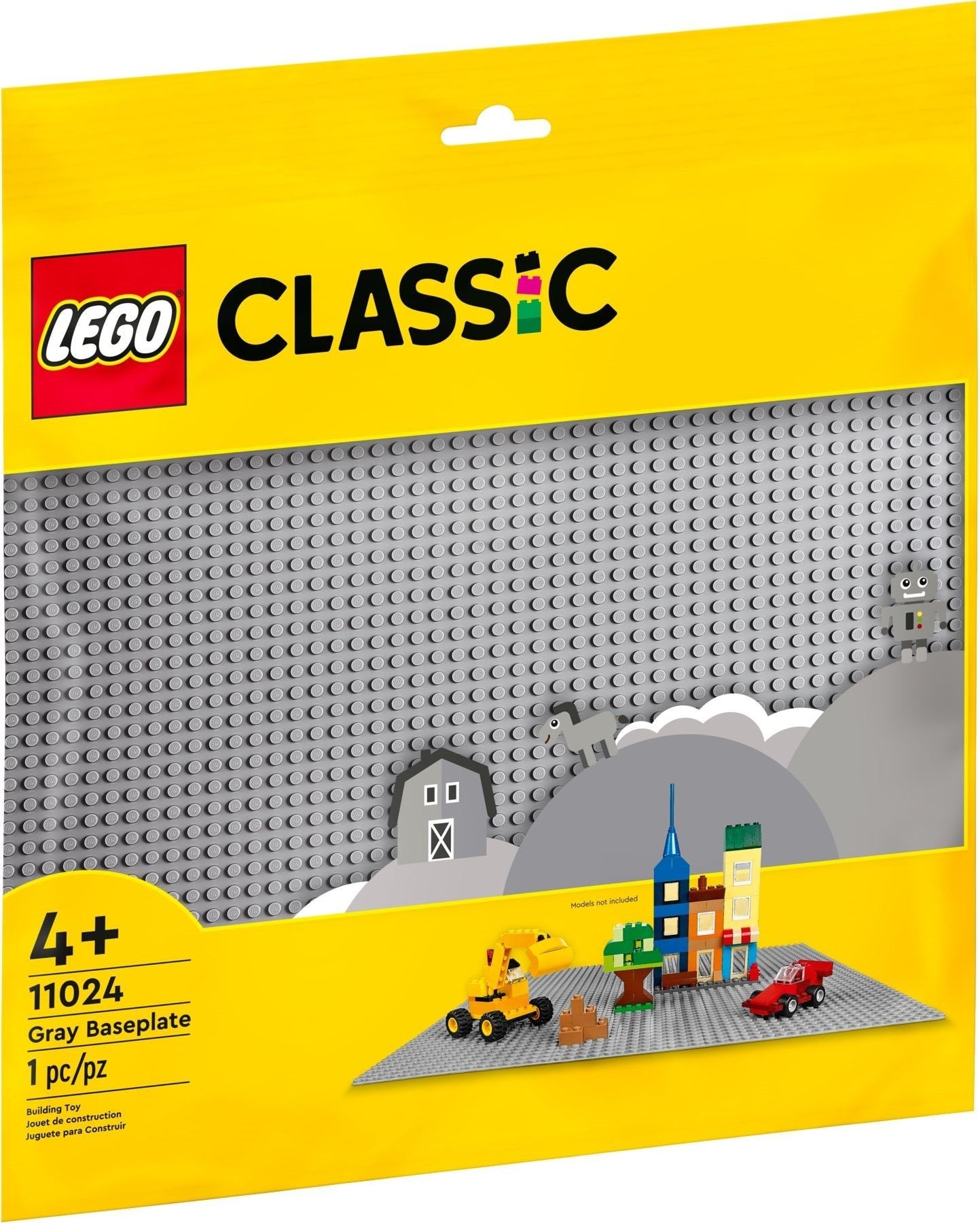 LEGO® Classic - Placa de baza gri 11024, 1 piesa