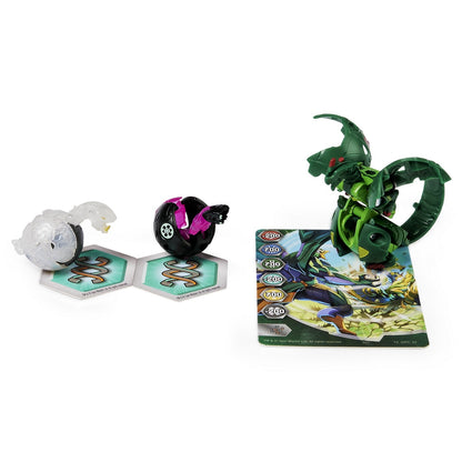 Set Figurine Bakugan Evolutions Platinum Powerup - Dragonoid, Scorcher si Siphon