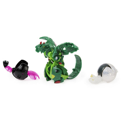 Set Figurine Bakugan Evolutions Platinum Powerup - Dragonoid, Scorcher si Siphon