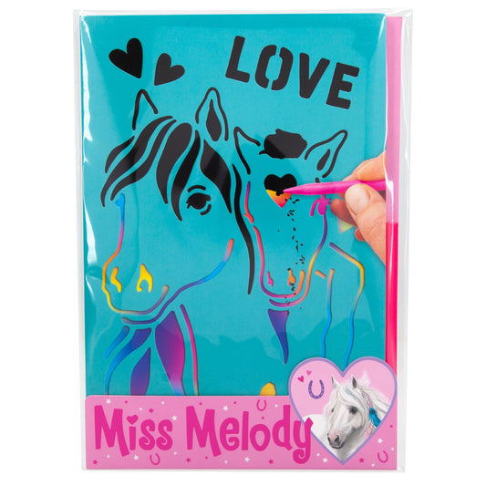 Set Creativ Scratch Card Miss Melody