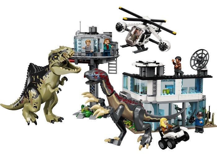 LEGO Jurassic World 76949 - Atacaul Giganotosaurusului si al Therizinosaurusului