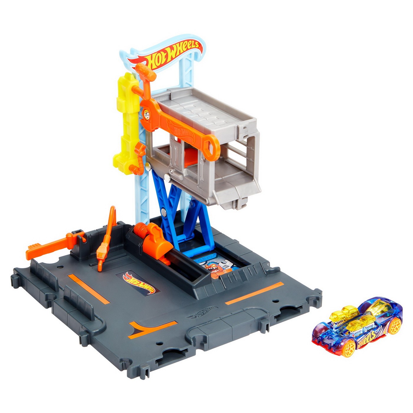 Pista Hot Wheels Atelier de Reparatii