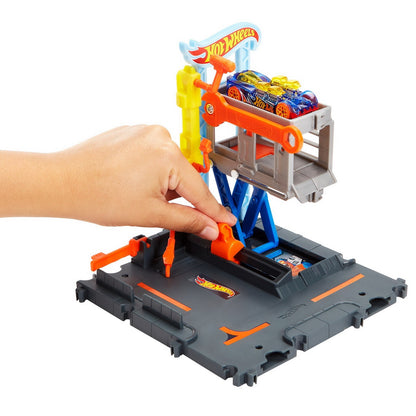 Pista Hot Wheels Atelier de Reparatii