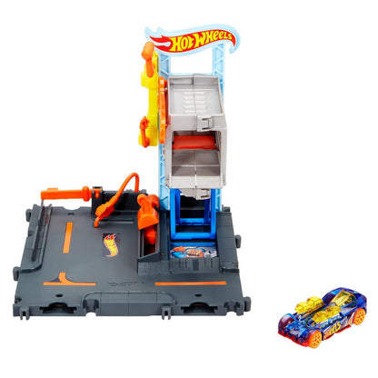 Pista Hot Wheels Atelier de Reparatii