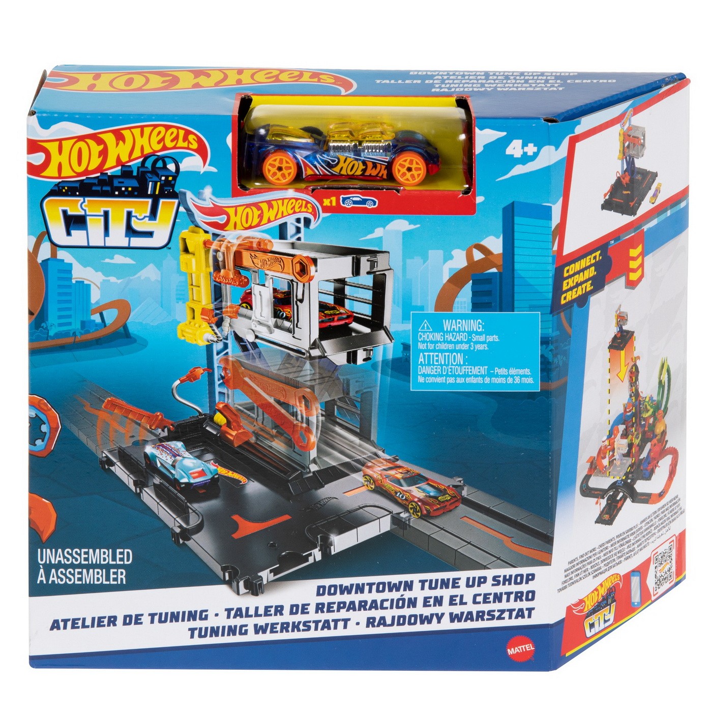 Pista Hot Wheels Atelier de Reparatii