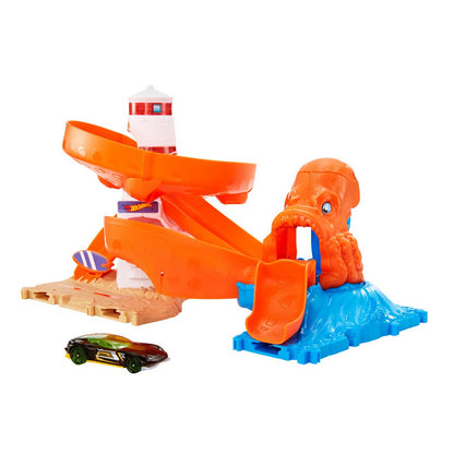 Pista Hot Wheels Octopus Invasion Attack