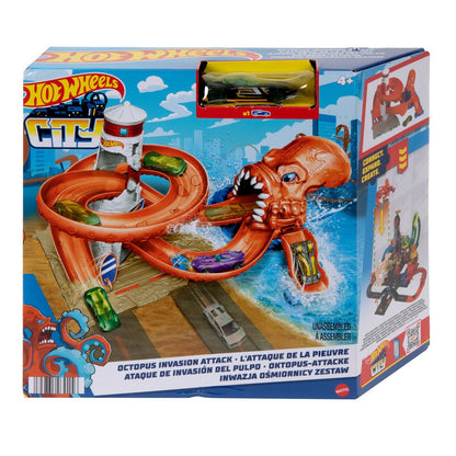 Pista Hot Wheels Octopus Invasion Attack