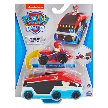 Vehicul de Patrulare Paw Patrol cu Figurina  Metalica