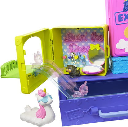 Set de joaca Papusa Barbie Extra mini Livin' in dream