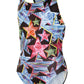 Costum inot Maru Supernova Pacer Rave Back, de antrenament sau agrement, marimea 104 cm, multicolor