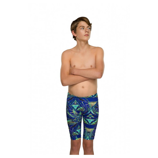 Costum inot Maru Meteor Jammer, de performanta, marimea 140 cm, aprobat FINA