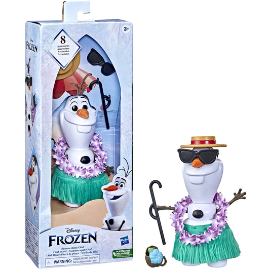 Figurina Disney Frozen II - Olaf la plaja