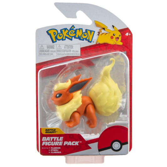 Figurina de actiune Pokemon, model Flareon, 5 cm