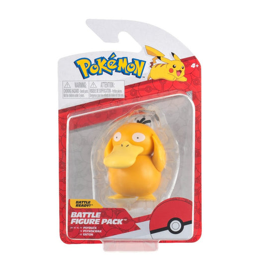 Figurina de actiune, Pokemon, model Psyduck, 5 cm