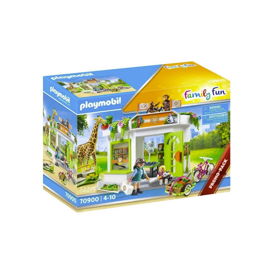 Set de Constructie, Playmobil Zoo Veterinary Practice, 122 de Piese