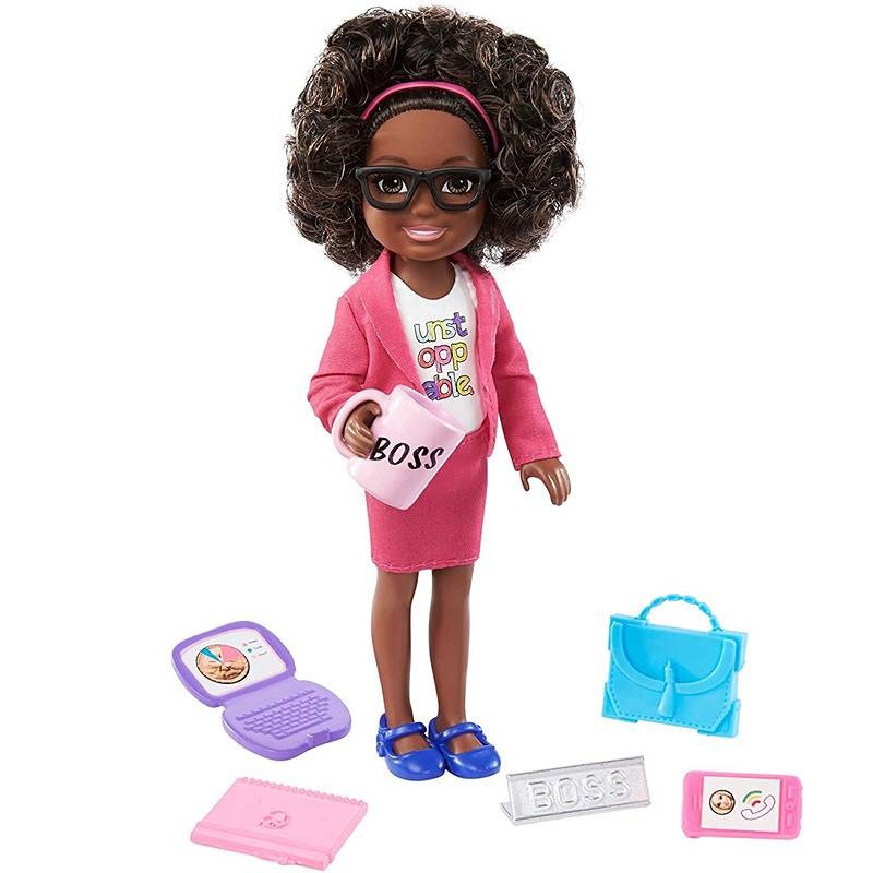 Papusa Barbie, Chelsea businesswoman accesorii, 3 ani+