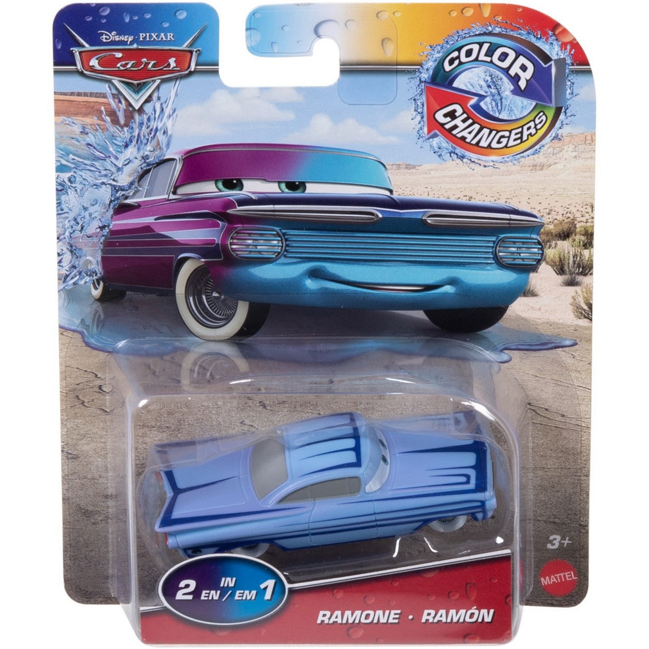 Masinuta Disney Cars - Color Changers, Ramone