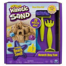 Set Kinetic Sand, Beach day fun, 340 g
