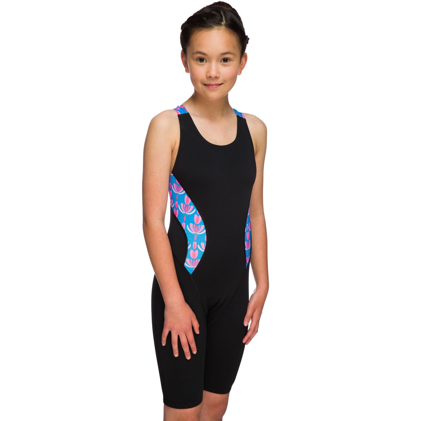 Costum inot Maru Flutter Pacer Legs, de antrenament sau agrement, marimea 128 cm
