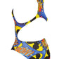 Costum inot Maru Bandit Pacer Rave Back, de antrenament sau agrement, marimea 152 cm