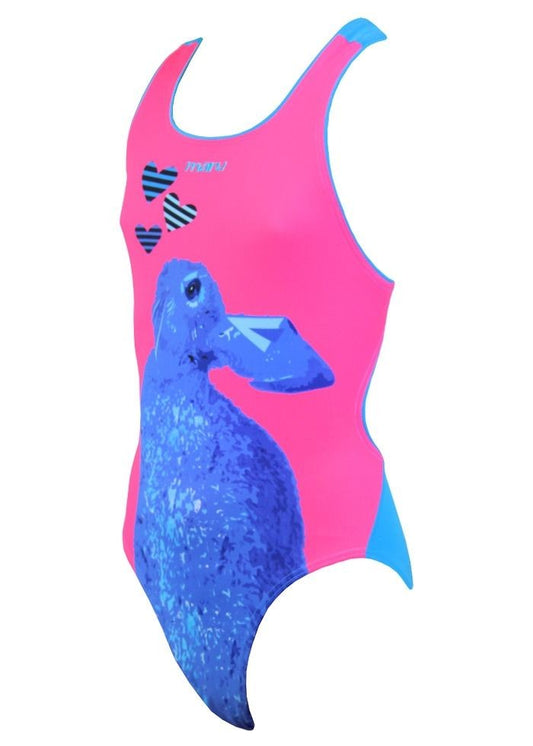 Costum inot Maru Sweetheart Pacer Rave Back, de antrenament sau agrement, marimea 176 cm