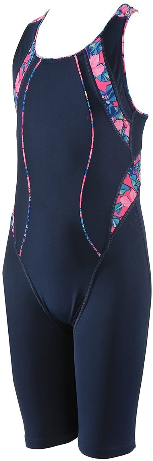 Costum inot Maru Busy Lizzy Pacer Panel Legsuit, de antrenament sau agrement, marimea 116 cm