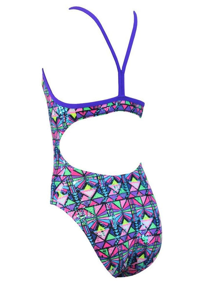 Costum inot Maru Cheyenne Sparkle Fly Back, de antrenament sau agrement, marimea 128 cm