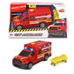 Masinuta Dickie Toys - City Ambulance, Pompiere Smurd, 18 cm