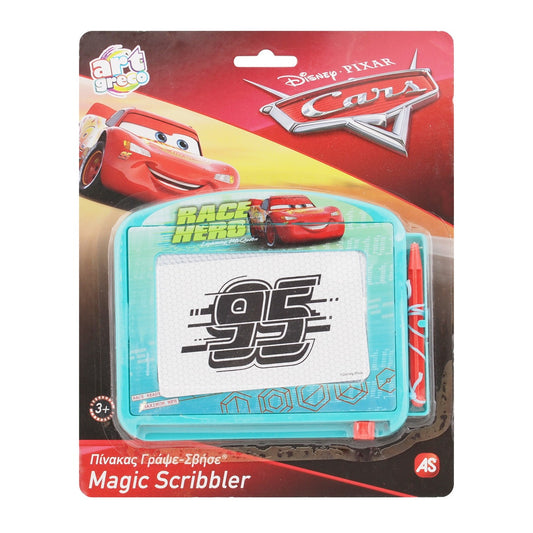Mini Tabla de Scris Cars - Magic Scribbler Travel