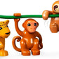 Set de constructie LEGO Duplo Animale salbatice din America de Sud 10973, 71 piese