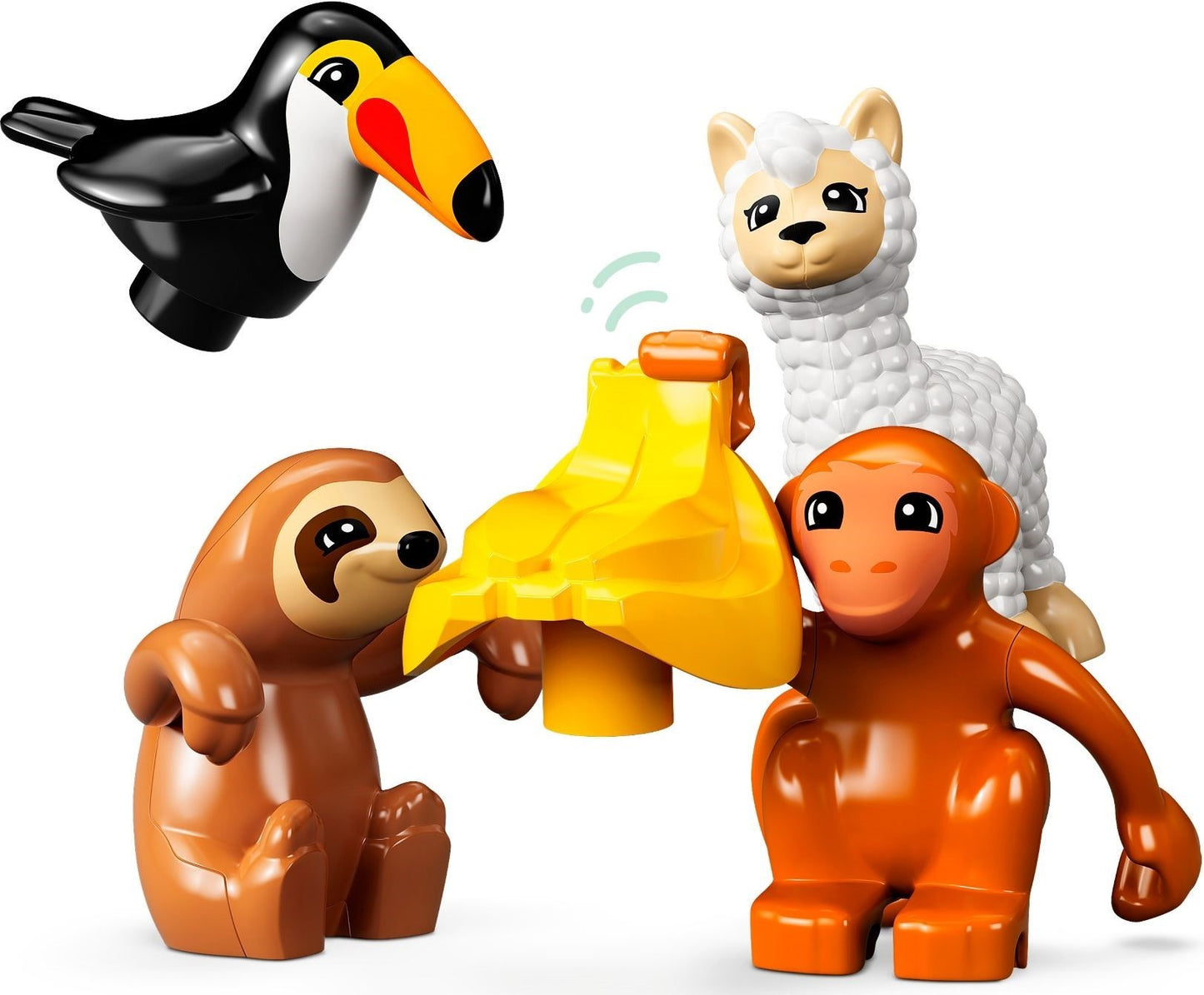 Set de constructie LEGO Duplo Animale salbatice din America de Sud 10973, 71 piese