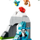 Set de constructie LEGO Duplo - Animale din Asia 10974