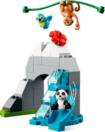 Set de constructie LEGO Duplo - Animale din Asia 10974