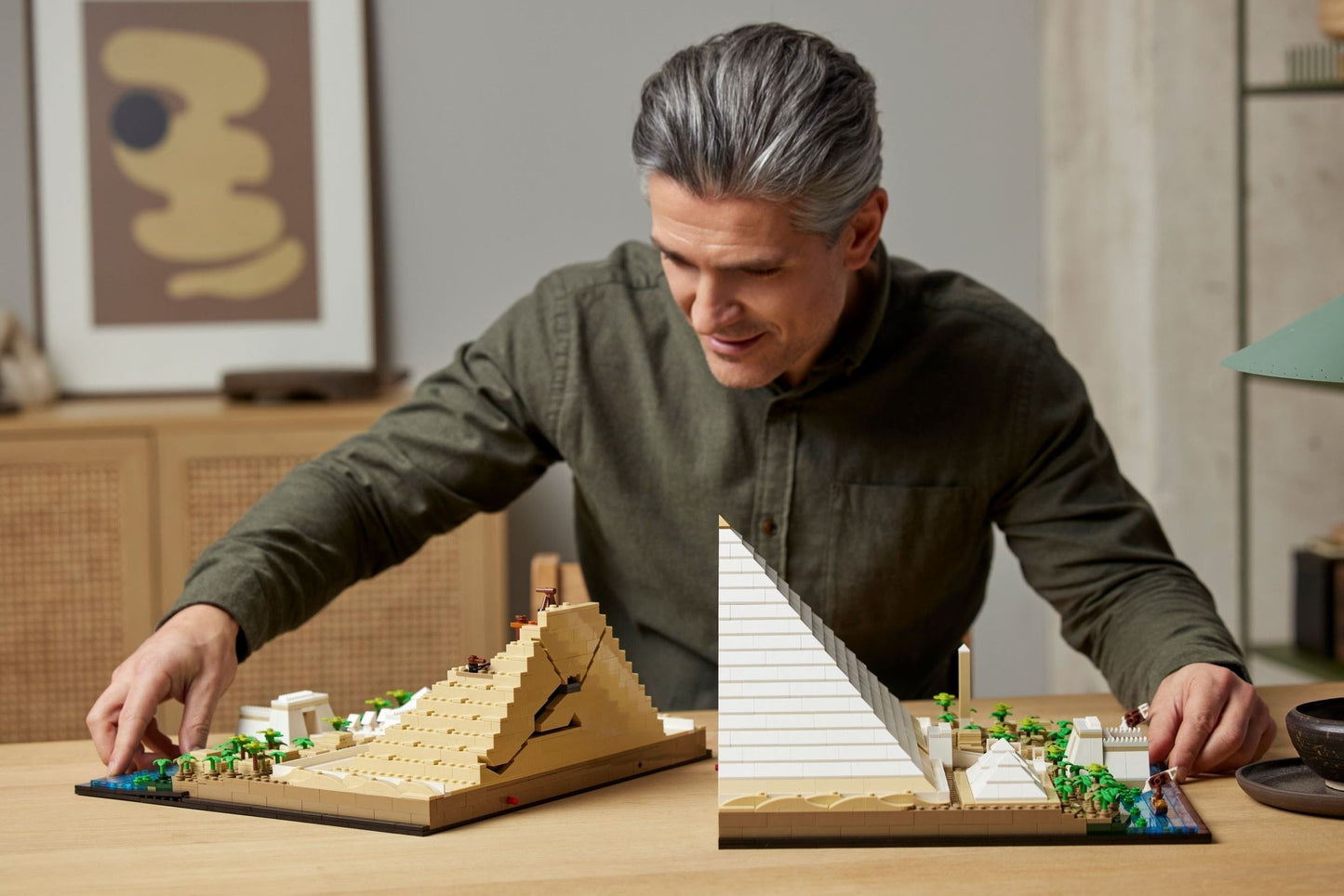 Set de constructie LEGO Architecture Marea piramida din Giza, 1476 piese