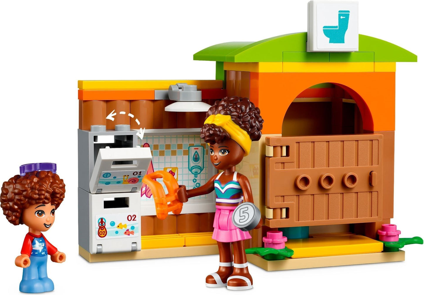 Set de constructie LEGO Friends - Parc acvatic 41720, 373 piese