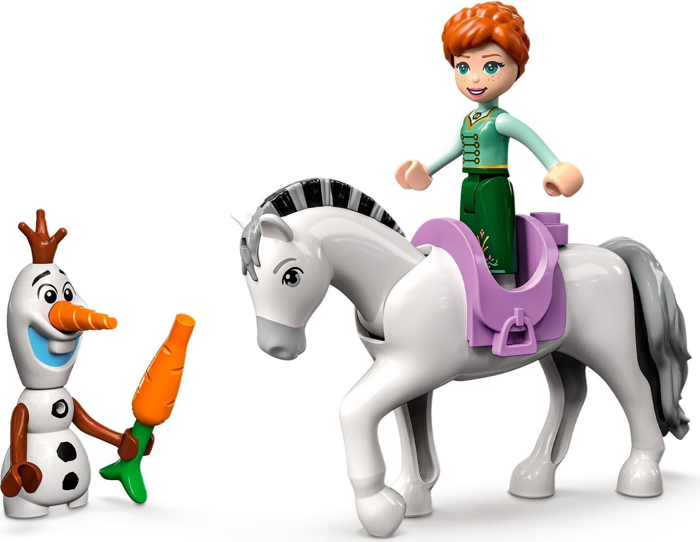LEGO Disney - Distractie la castel cu Anna si Olaf 43204, 108 piese