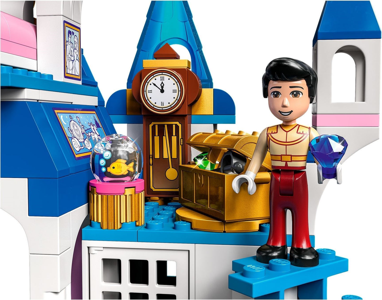 LEGO Disney - Castelul Cenusaresei si al lui Fat-Frumos 43206, 365 piese