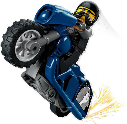 LEGO City - Motocicleta de cascadorii 60331, 10 piese