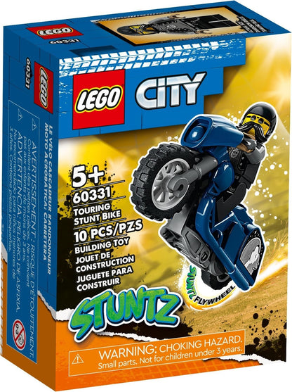 LEGO City - Motocicleta de cascadorii 60331, 10 piese